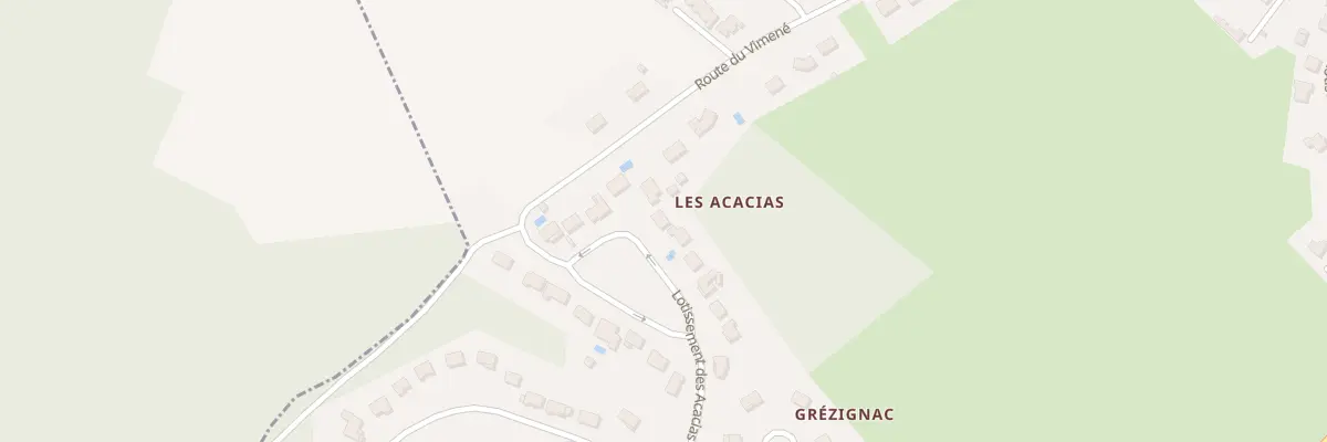Plan du 7 Lot des Acacias à Sarliac-sur-l’Isle