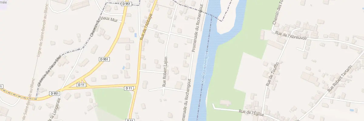 Plan du 9 Prom du Rochengout à Antigny