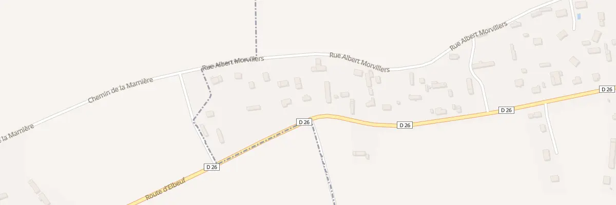 Plan du 9 Rte de Brionne à La Haye-du-Theil