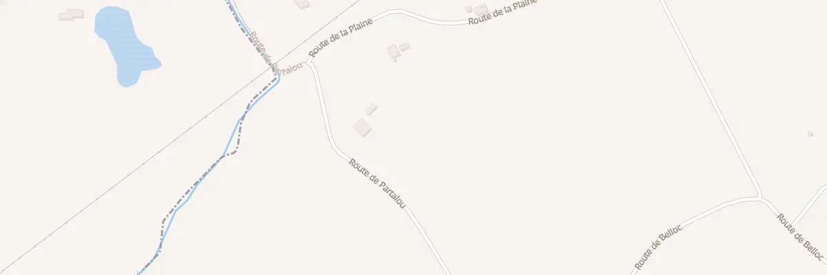 Plan du 5559 Plaine de Belloc à Trémons