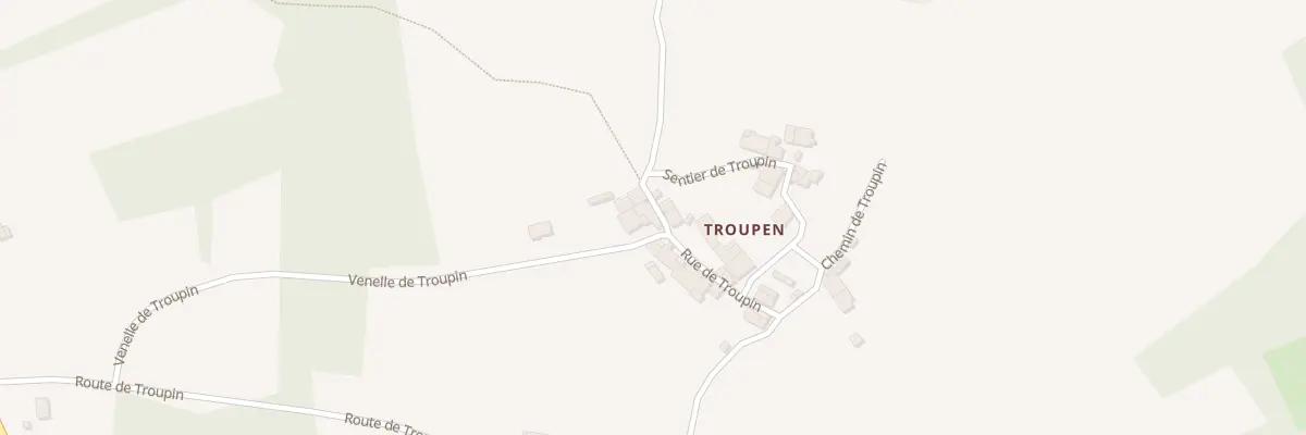 Plan du 35 Rue de Troupin à Rochechouart