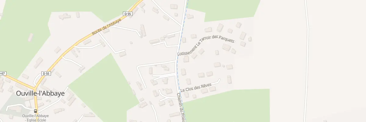 Plan du 6 Lt le Terroir des Parquets à Ouville-l’Abbaye