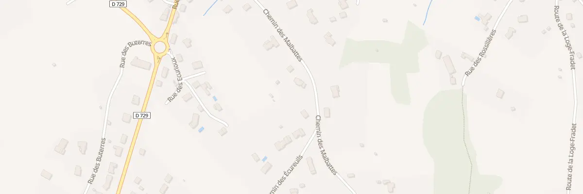 Plan du 18 Che des Malbattes à Montmorillon