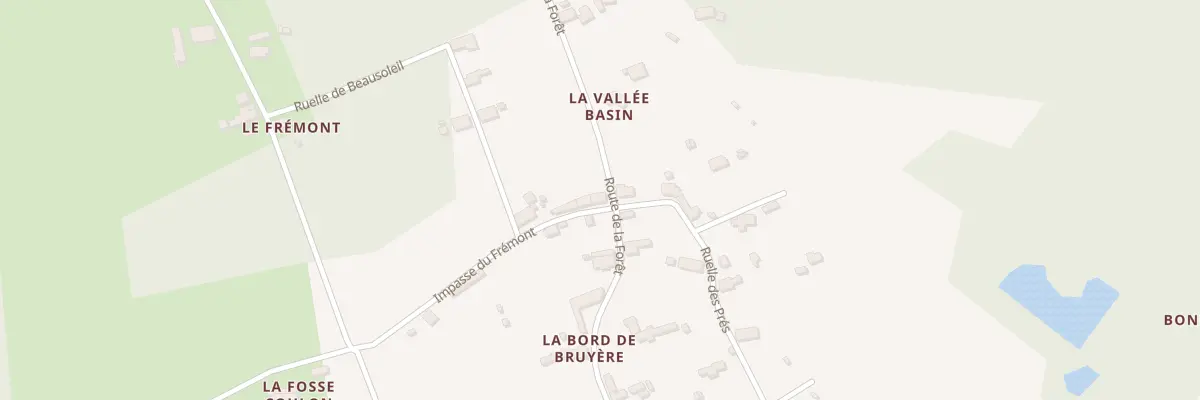Plan du 81 Bord de Bruyere au Plessis-Dorin