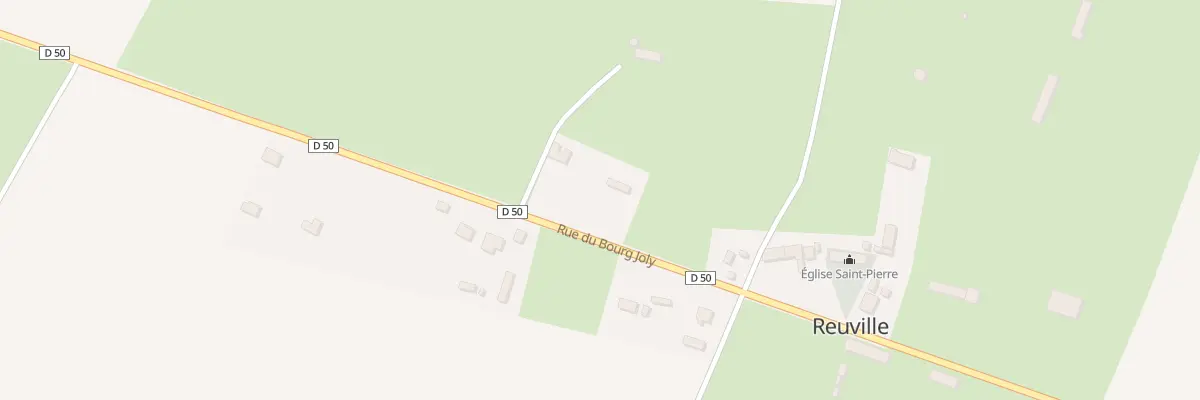 Plan du 10 Rue du Bourg Joly à Reuville