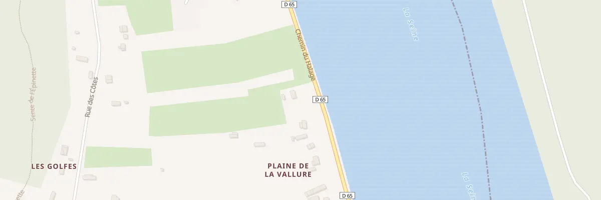Plan du 389 Le Halage au Mesnil-sous-Jumièges