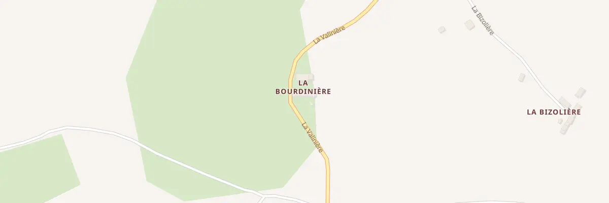 Plan du 9001 Les Bourdinieres à Trizay-Coutretot-Saint-Serge