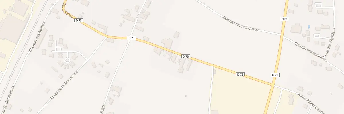 Plan du 5 Rue des Scieries à Négrondes