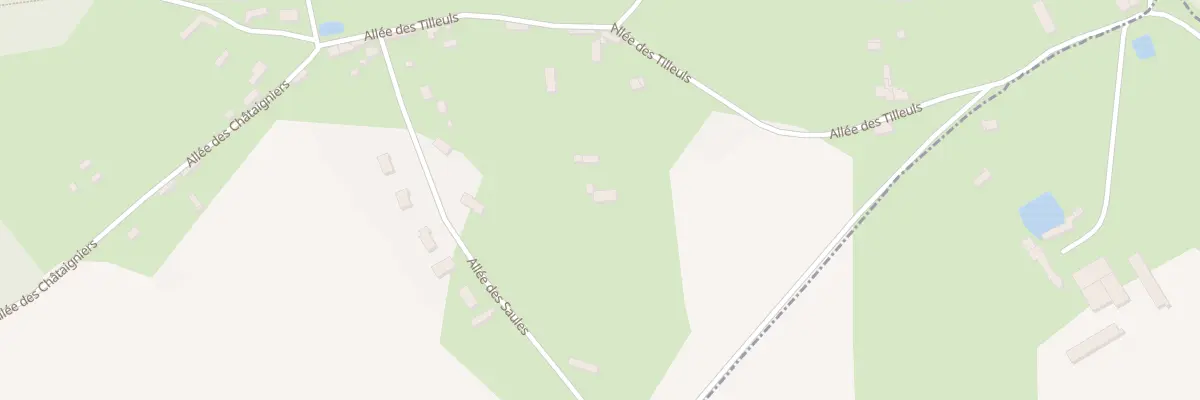 Plan du 12 All des Tilleuls à Pullay