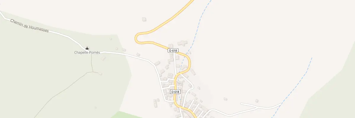 Plan du 132 Le Village à Portet-d’Aspet
