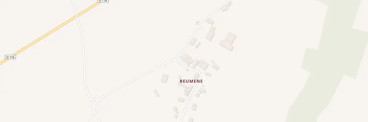 Plan du 17 Beumene à Saulgé