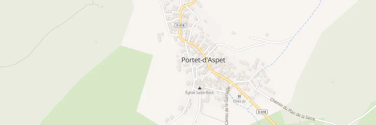 Plan du 127 Touquoires à Portet-d’Aspet