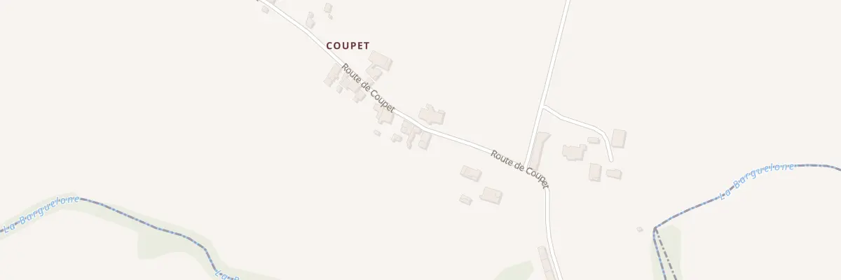 Plan du 5031 Coupet à Clermont-Soubiran