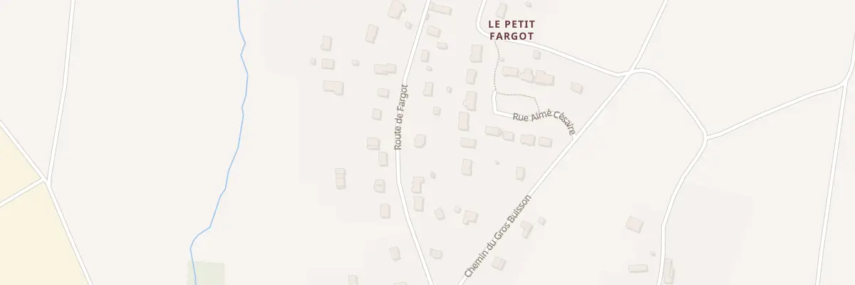 Plan du 16 Rte de Fargot à Montoire-sur-le-Loir