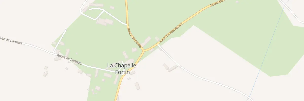 Plan du 53 La Chapelle Fortin à La Chapelle-Fortin