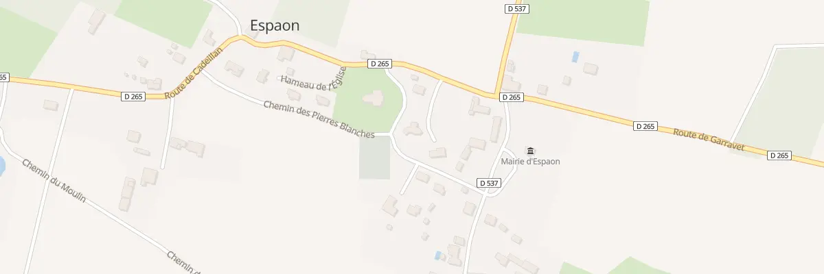 Plan du 5944 Le Village Ouest à Espaon