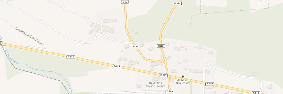 Plan du 4 Chem de Franquevielle à Beauchalot