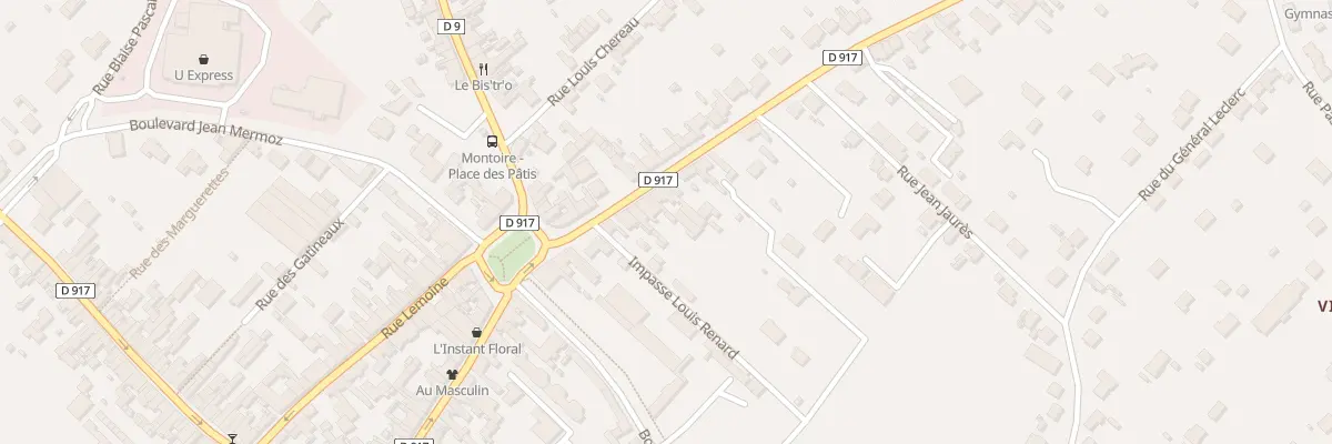 Plan du 12 Av Gambetta à Montoire-sur-le-Loir