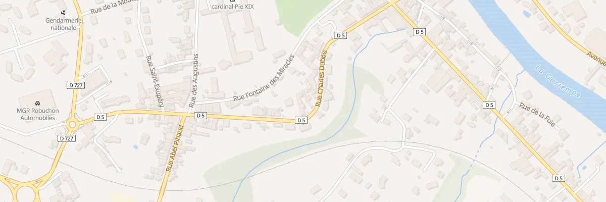 Plan du 52 Rue Charles Dubois à Montmorillon