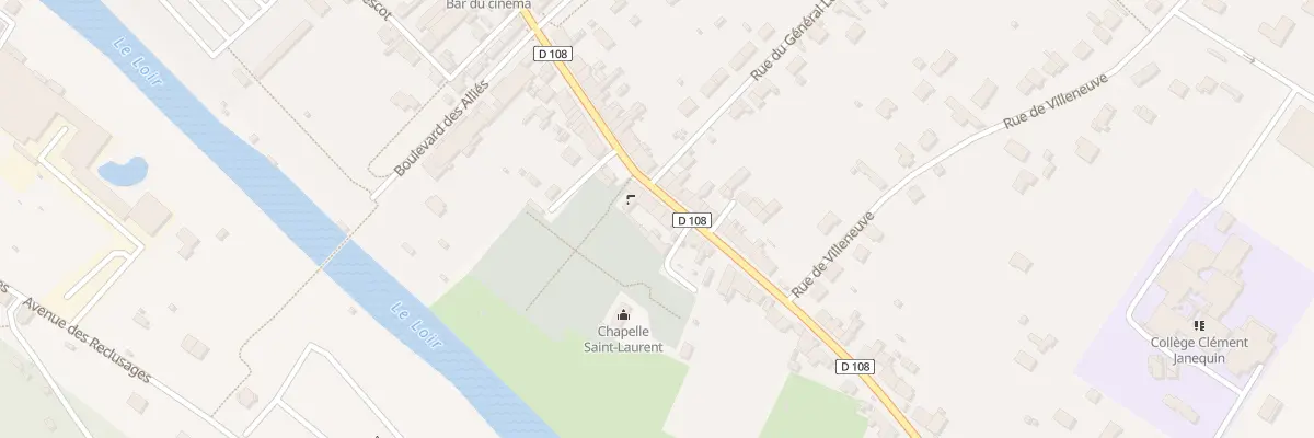 Plan du 38 Av du Général de Gaulle à Montoire-sur-le-Loir