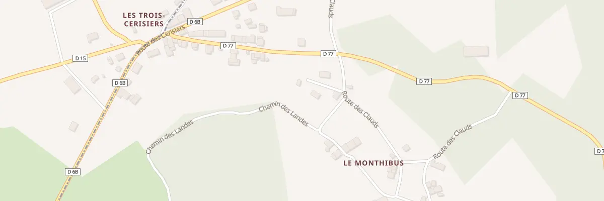 Plan du Monthibus à Mialet