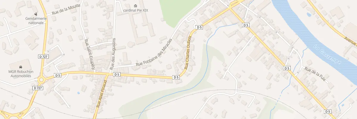 Plan du 50 Rue Charles Dubois à Montmorillon