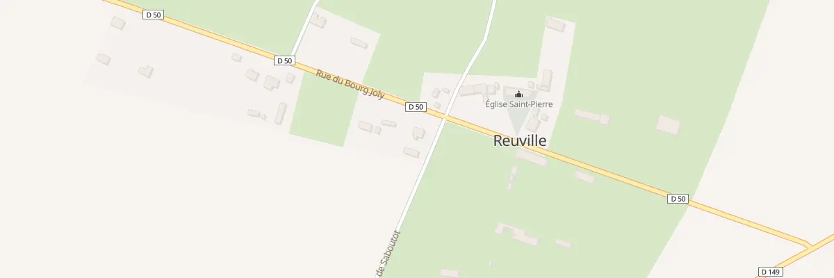 Plan du 2 Rte de Saboutot à Reuville