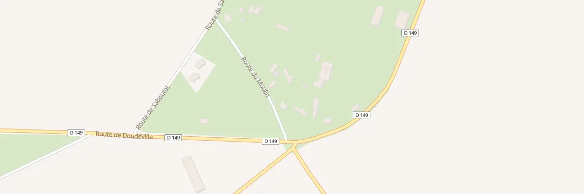 Plan du 13B Rte du Moulin à Reuville