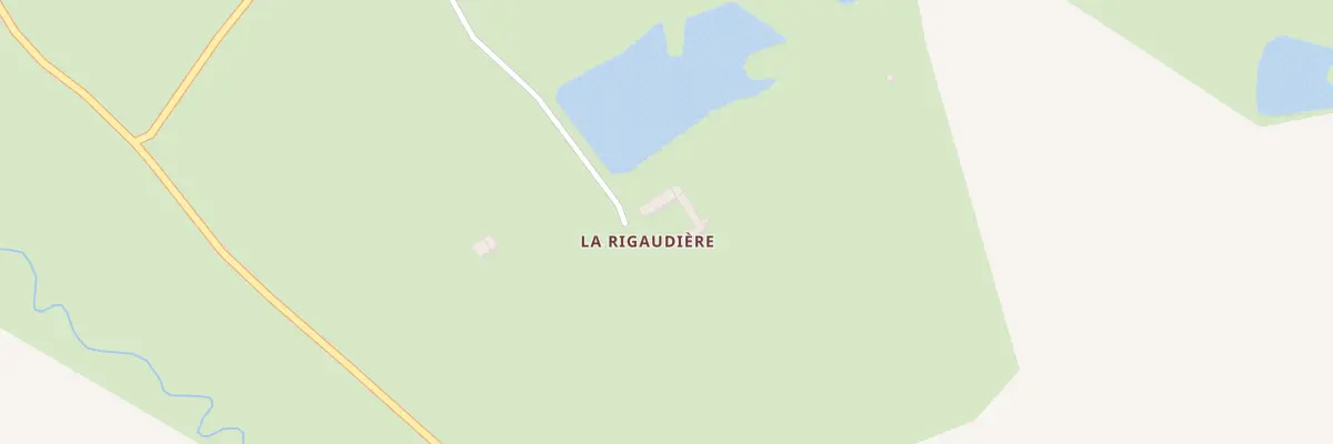 Plan du 83 La Rigaudiere à Trizay-Coutretot-Saint-Serge