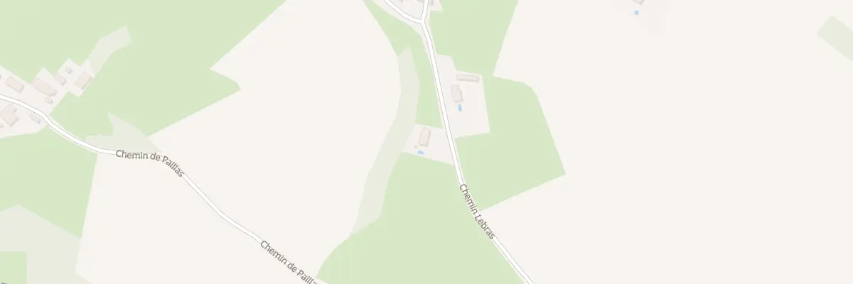 Plan de Lebras à Mirambeau