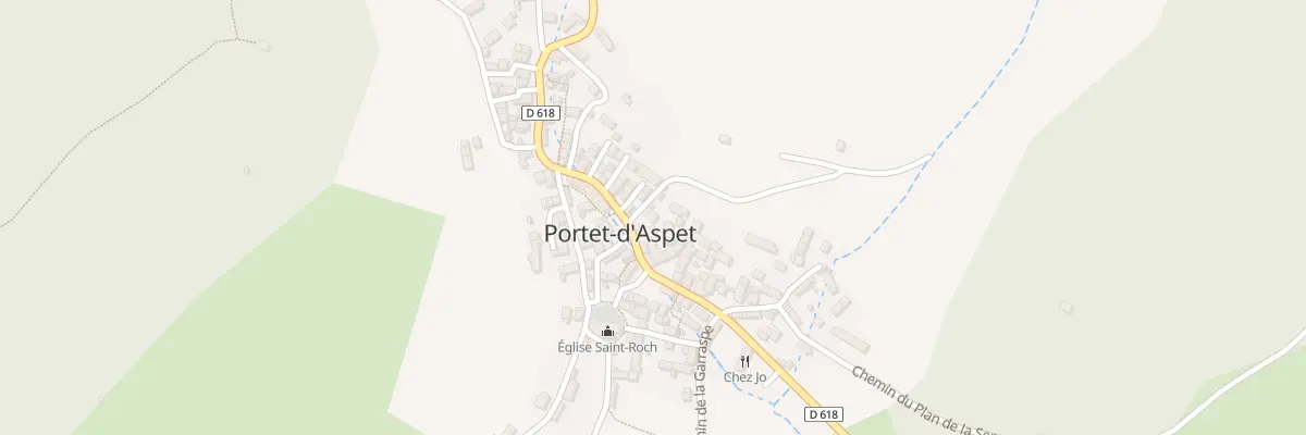 Plan du 49A Le Village à Portet-d’Aspet