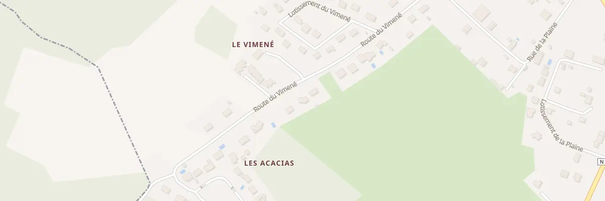 Plan du 23 Rte du Vimené à Sarliac-sur-l’Isle