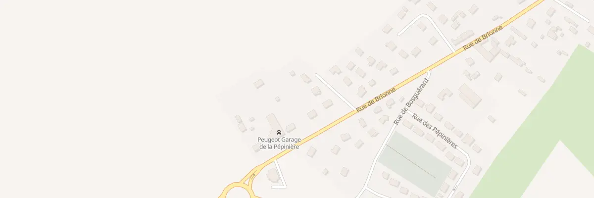 Plan du 598 Rue de Brionne à Grand Bourgtheroulde