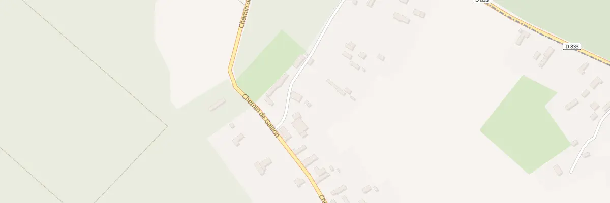Plan du 42 Che de Gaillon à Bémécourt