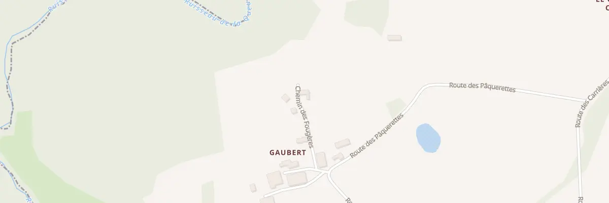 Plan du 136 Che des Fougères à Saint-Jory-de-Chalais