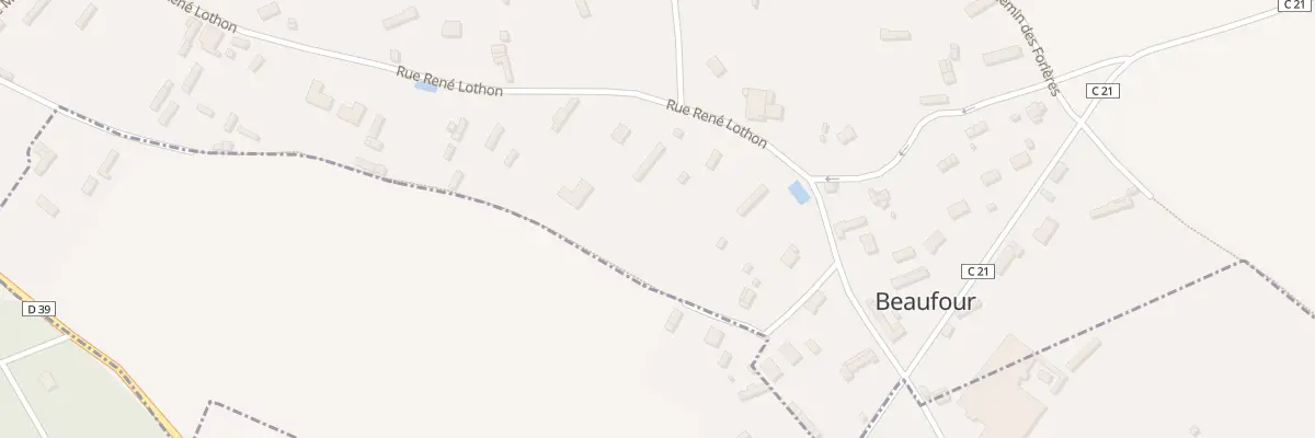 Plan du 9 Rue René Lothon à Épégard