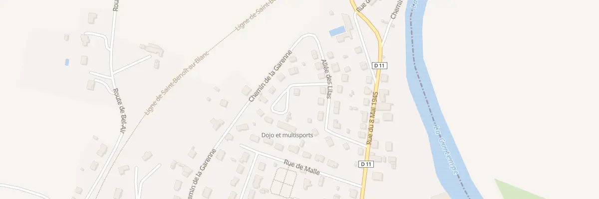 Plan du 5409 All des Lauriers à Saint-Savin