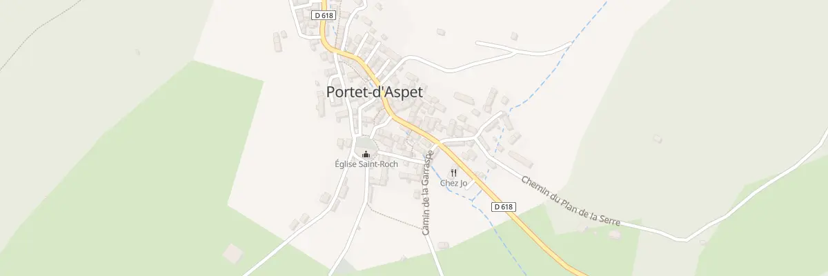 Plan du 97 Le Village à Portet-d’Aspet
