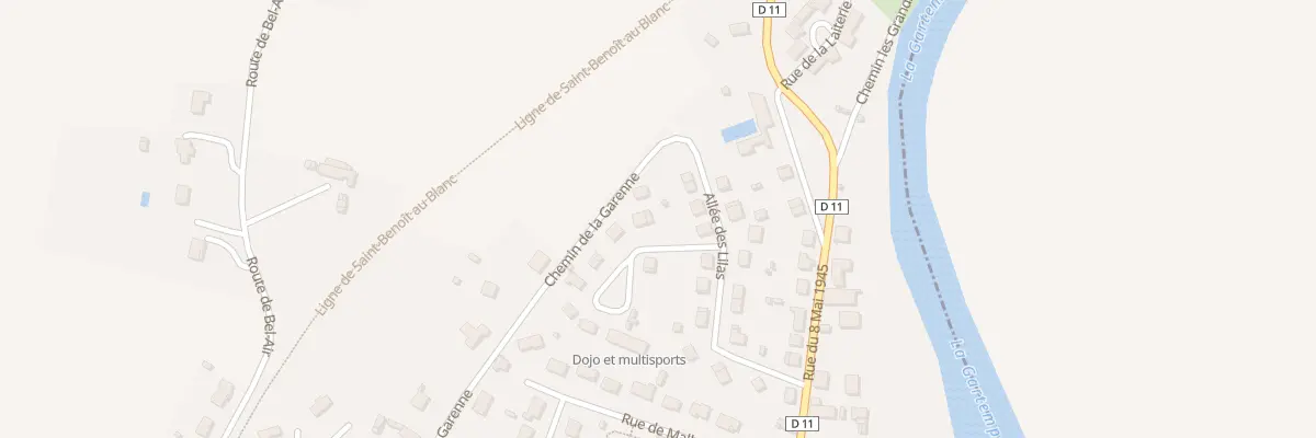 Plan du 5415 All des Lauriers à Saint-Savin