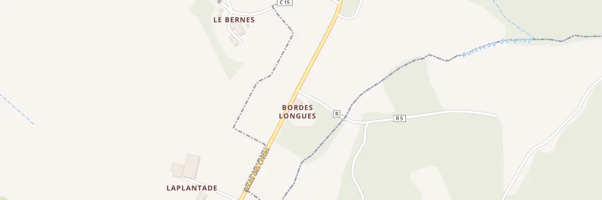 Plan du 5016 Bordes Longues à Bardigues
