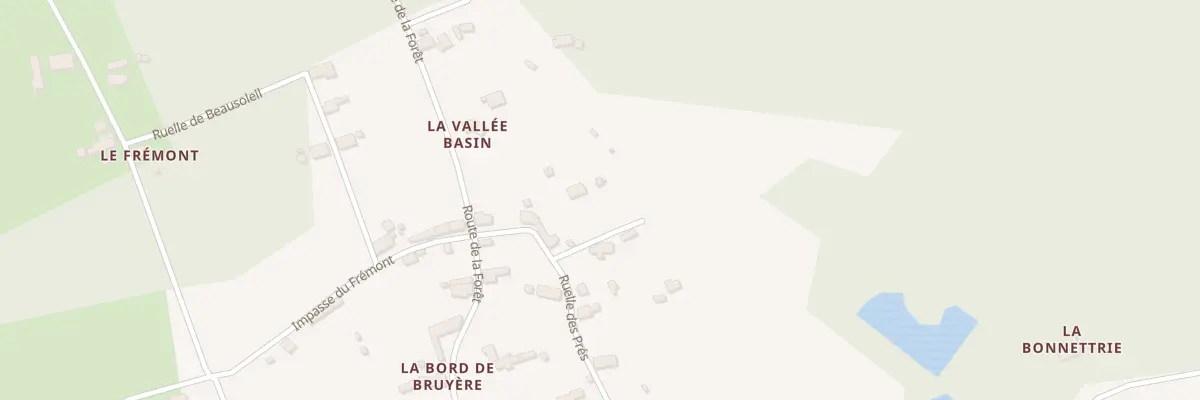 Plan du 77 Bord de Bruyere au Plessis-Dorin