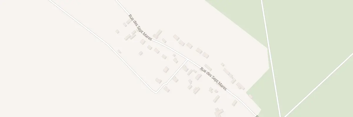 Plan du 189 Rue des Sept Mares au Lesme