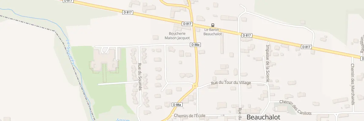 Plan du 11B Chem du Pre Commun à Beauchalot