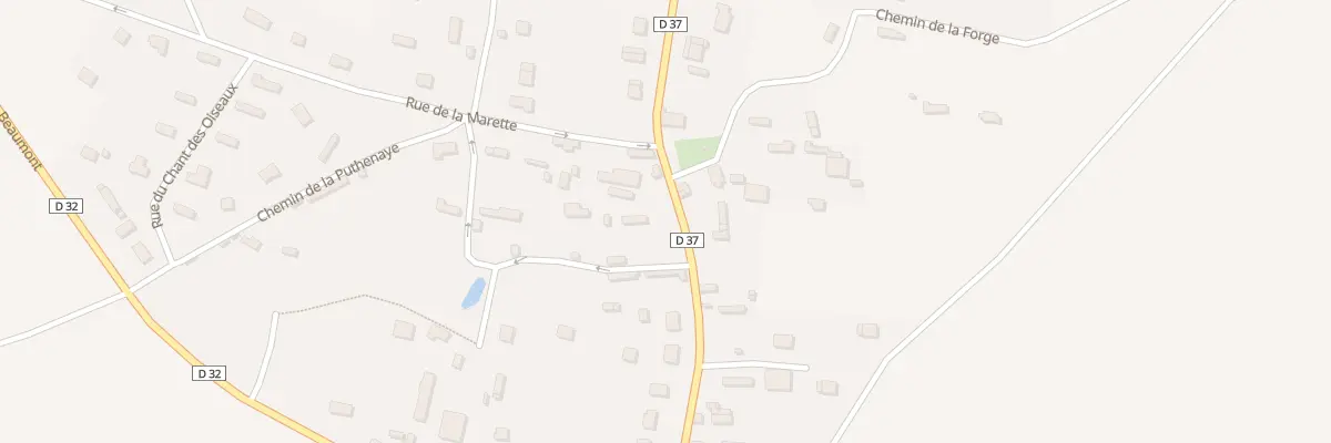 Plan du 1 Rue de la Mare à Barquet