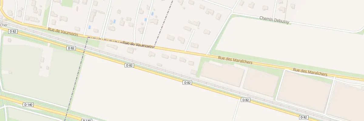 Plan du 21T Rue des Maraichers à Saint-Martin-le-Beau