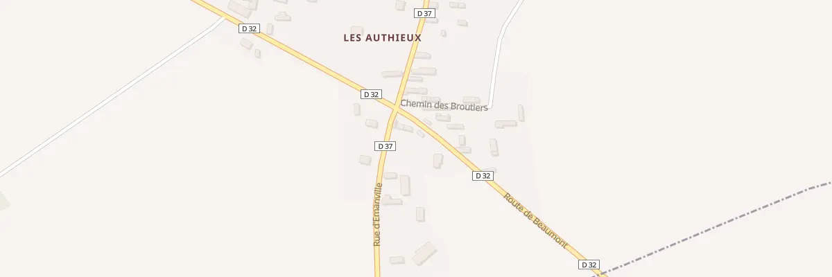 Plan du 98 Les Authieux à Barquet