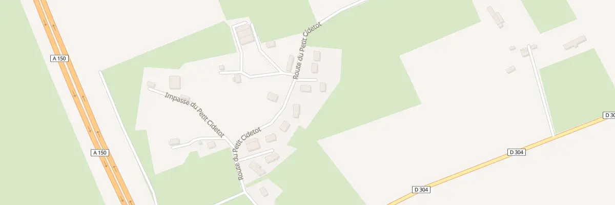 Plan du 194A Rte du Petit Cidetot à Mesnil-Panneville