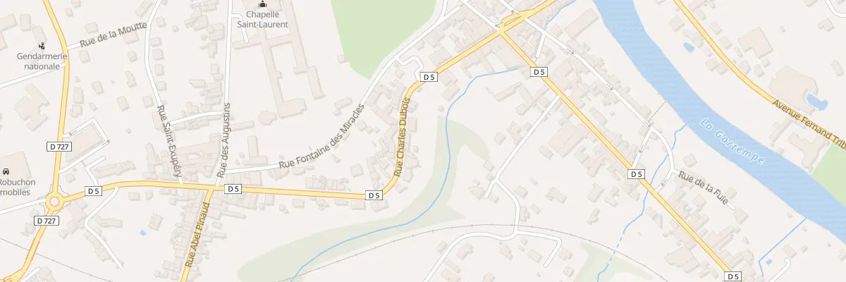 Plan du 35 Rue Charles Dubois à Montmorillon