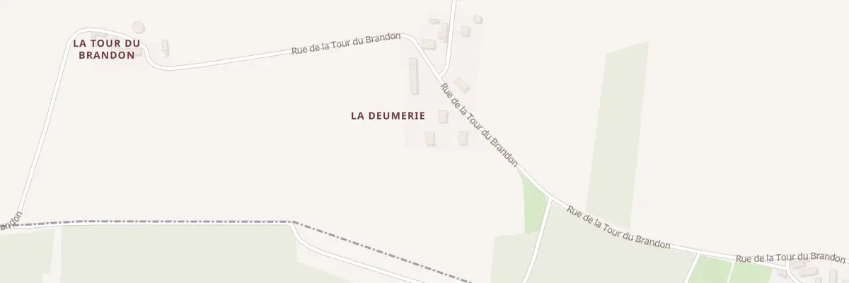Plan du 17 Rue de la Tour du Brandon à Athée-sur-Cher