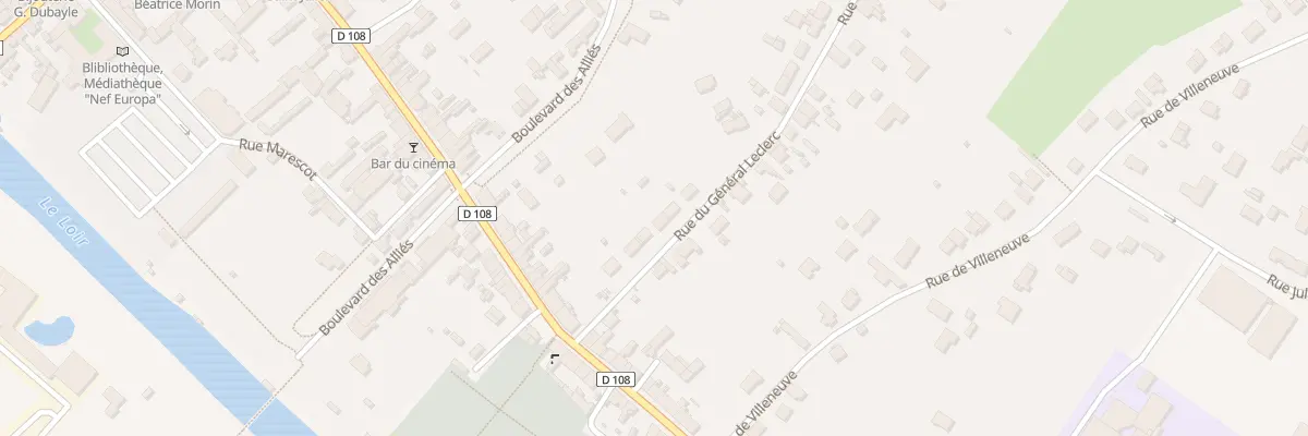 Plan du 7 Rue du Général Leclerc à Montoire-sur-le-Loir